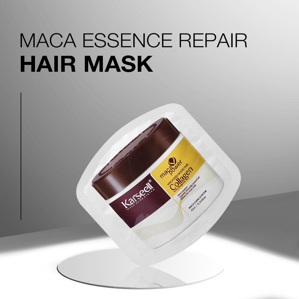 Thumbnail 4 de Karseell Collagen Masque Cheveux 10 ml x 24 pcs — masque réparateur hydratant aux ingrédients naturels