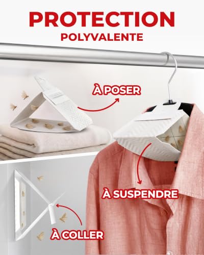 Thumbnail 1 de PIC Piège Mites Textiles – Lot de 8 pièges à phéromones non toxiques pour armoires et placards