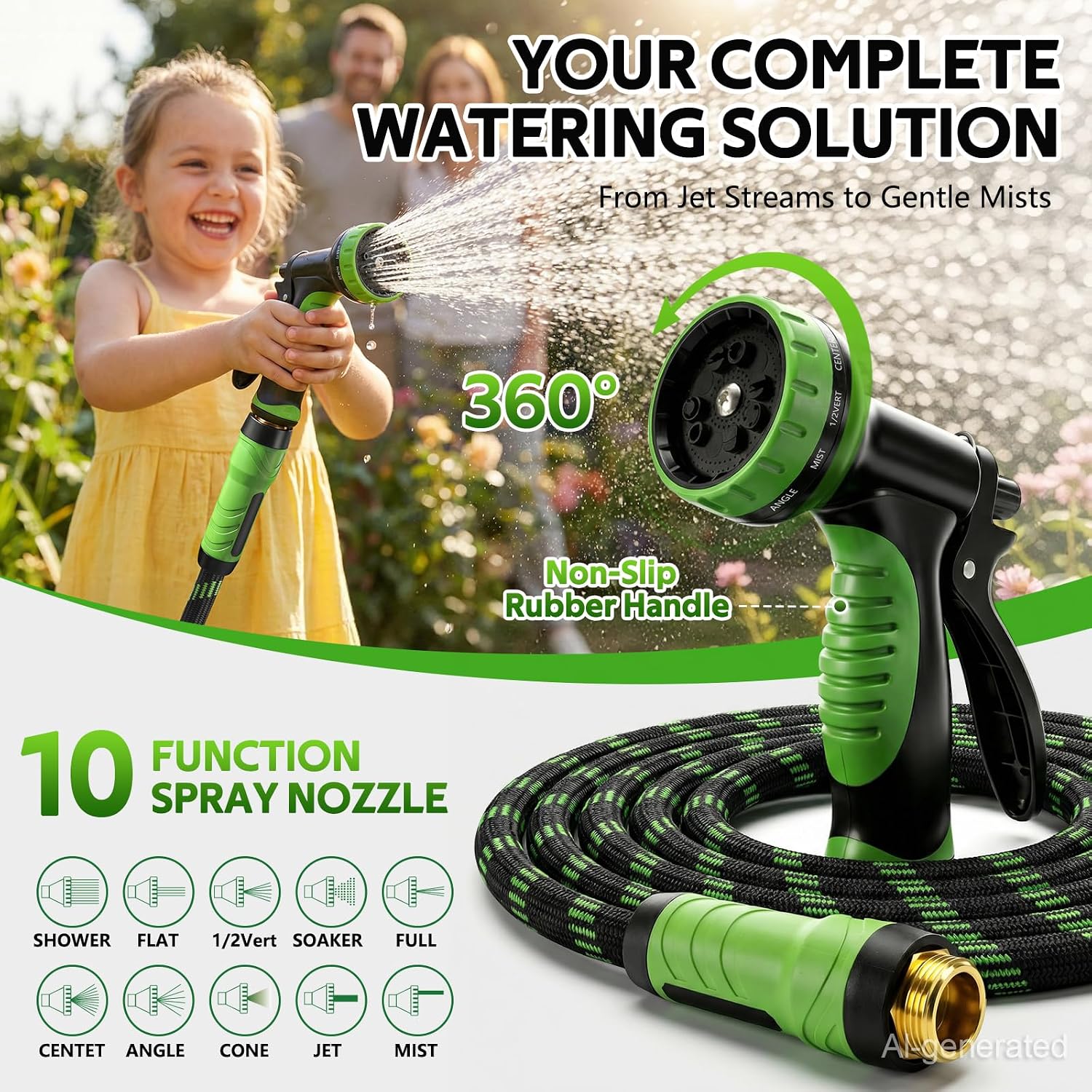 Detalle 2 de HEYRSUN Garden Hose 25 ft