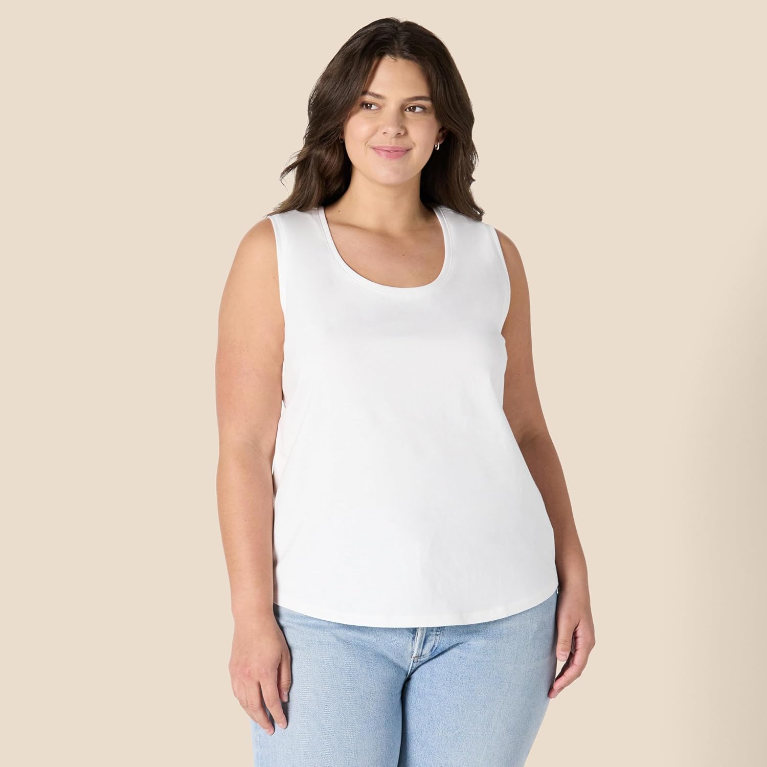 Thumbnail 4 de Amazon Essentials Women’s Regular-Fit 100% Cotton Sleeveless Tank Top