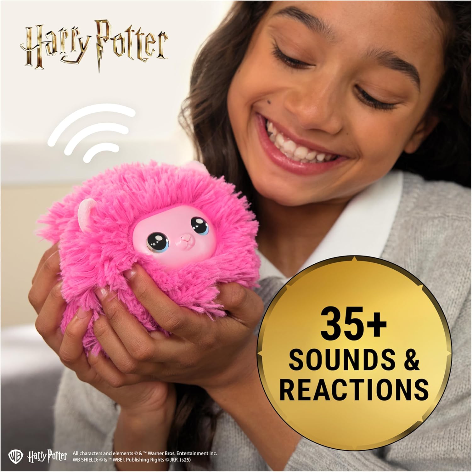 Detalle de Harry Potter Minimuff en Peluche interactive — plus de 35 sons et réactions, dès 6 ans
