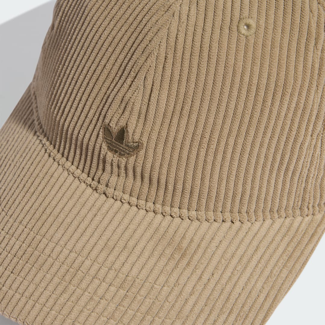 Detalle 1 de Adidas Gorra de béisbol de pana Verde