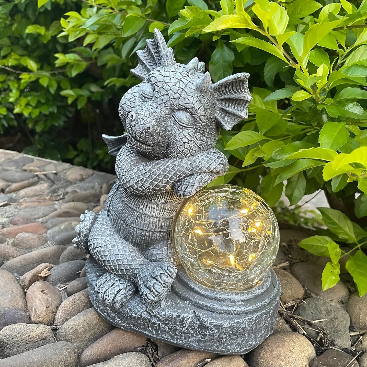 Thumbnail 6 de WNXURT Solar Turtle Garden Figurine with LED Lights 🐢
