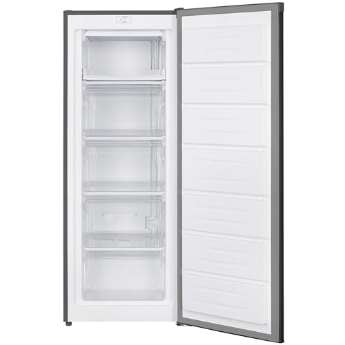 Thumbnail 11 de homeX FS1682E-S Gefrierschrank – 168 L Nutzinhalt, leiser Frei- stehender Tiefkühlschrank in Silber