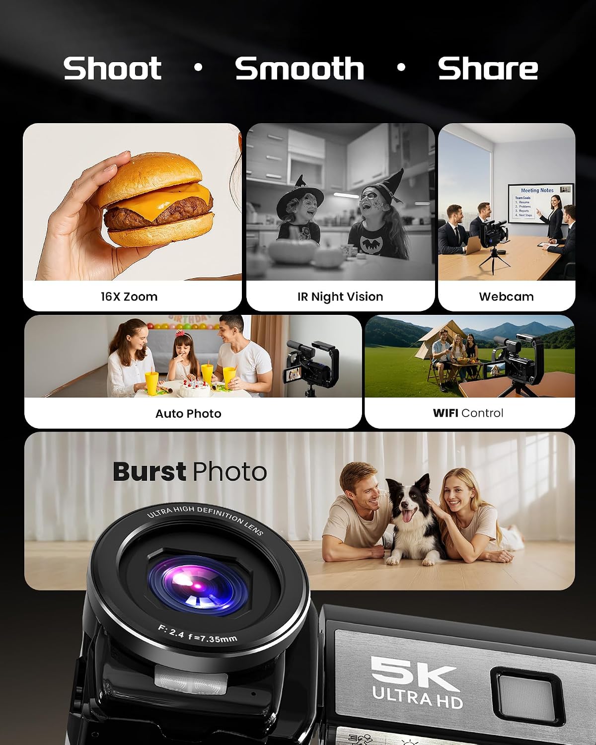 Detalle de 5K Video Camcorder