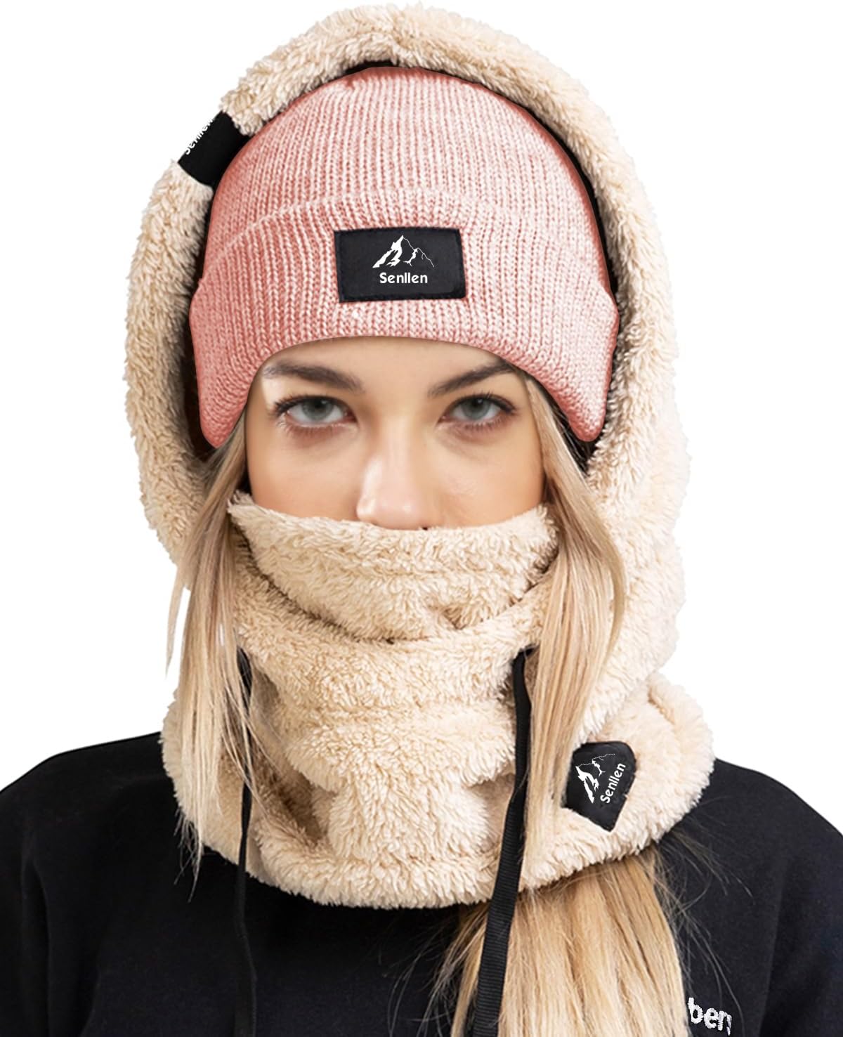 Thumbnail 6 de Senllen balaklava i fleece för vintern – vindtät och luftgenomsläpplig