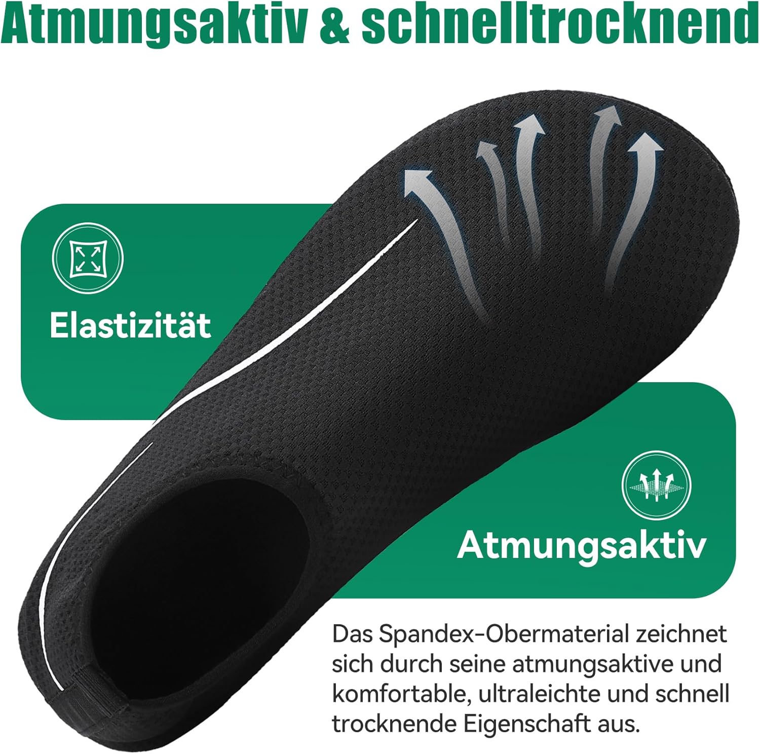 Thumbnail 2 de RUOMU Badeschuhe Unisex – Schnelles Trocknen, rutschfest, 34–47