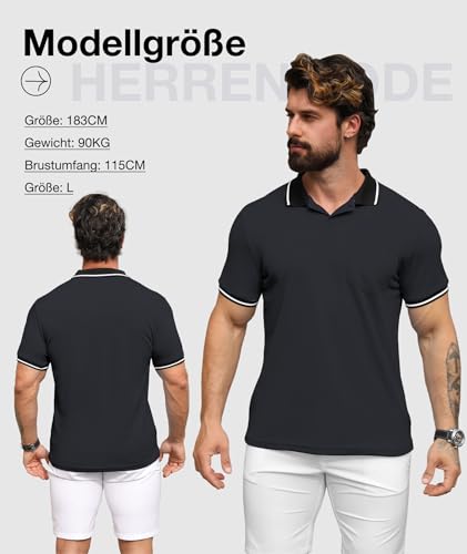 Detalle de SwissWell 3 pièces polo homme anti-transpiration ⚙