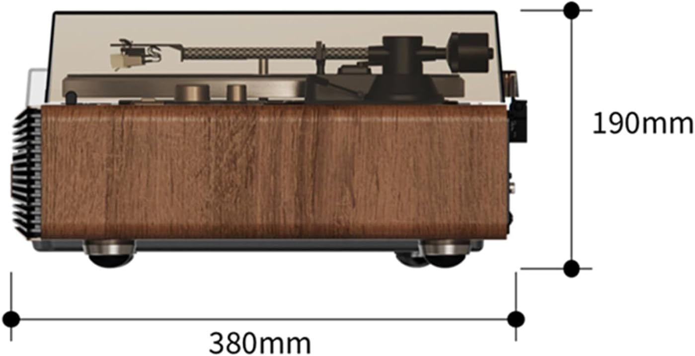 Detalle 2 de Syitren Paron Turntable with Bluetooth 33/45 RPM