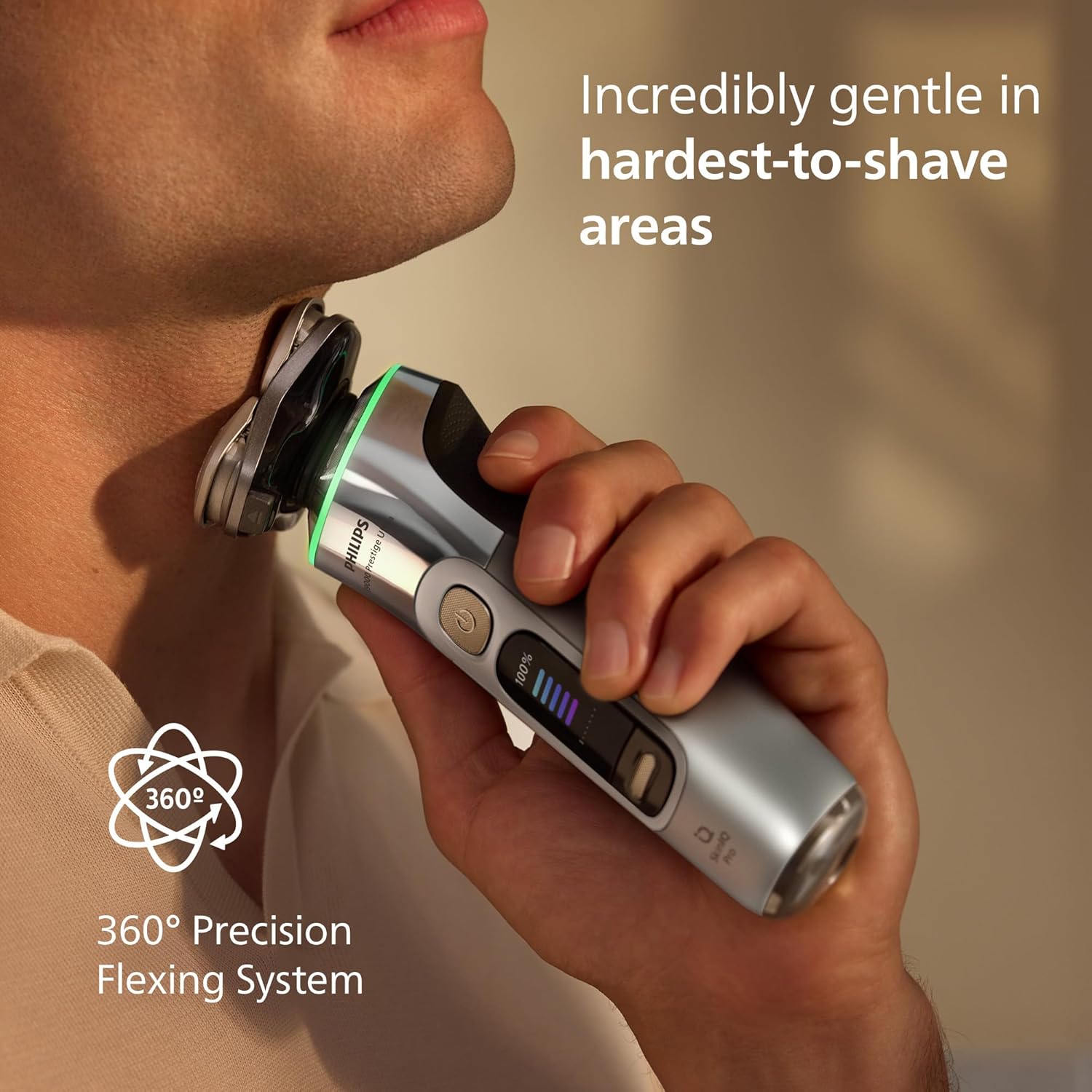 Detalle 2 de Philips Shaver i9000 Prestige Ultra XP9404/38 5 modes