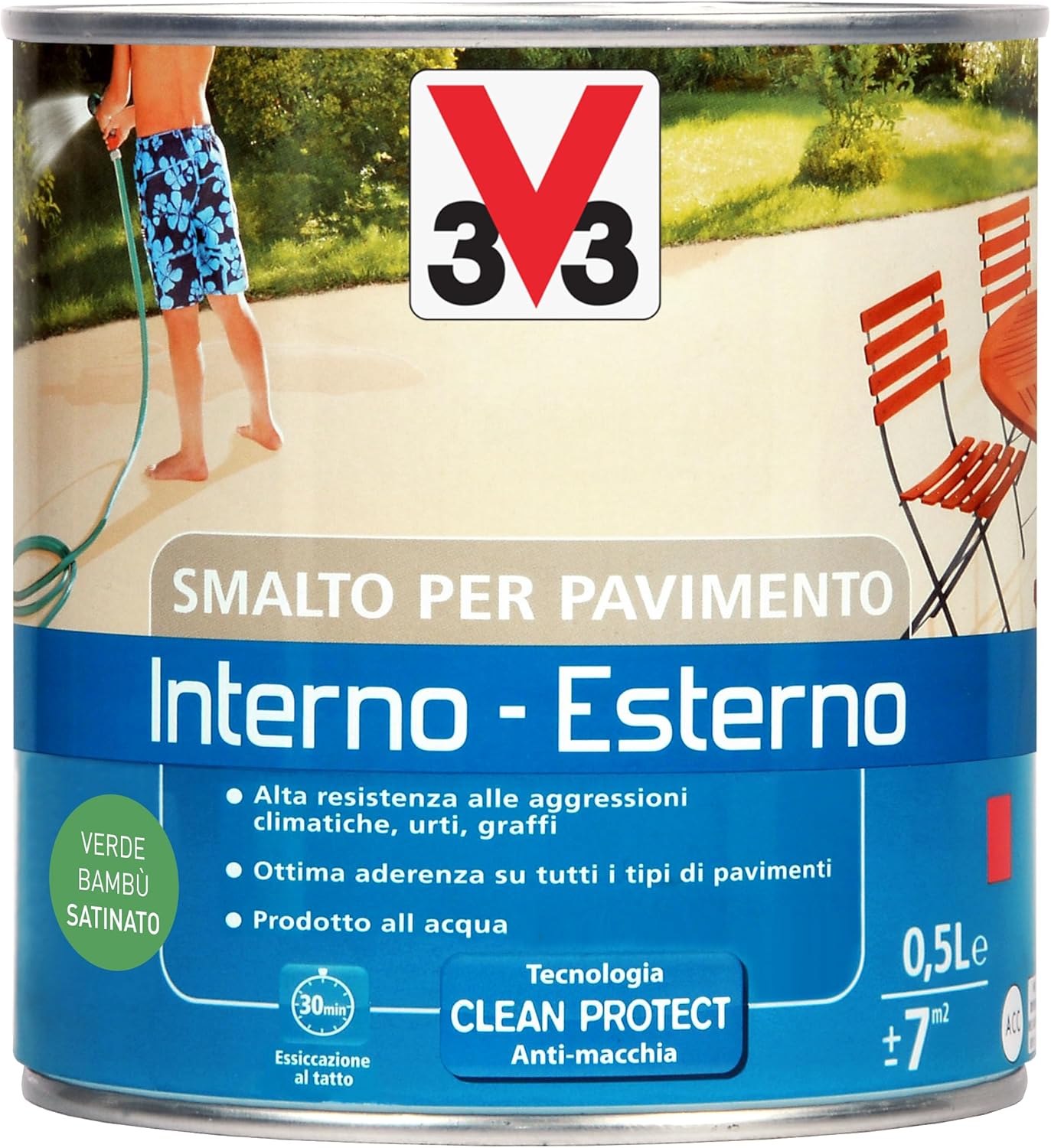 Thumbnail 6 de Smalto per pavimenti V33 Sabbia 0,5 L