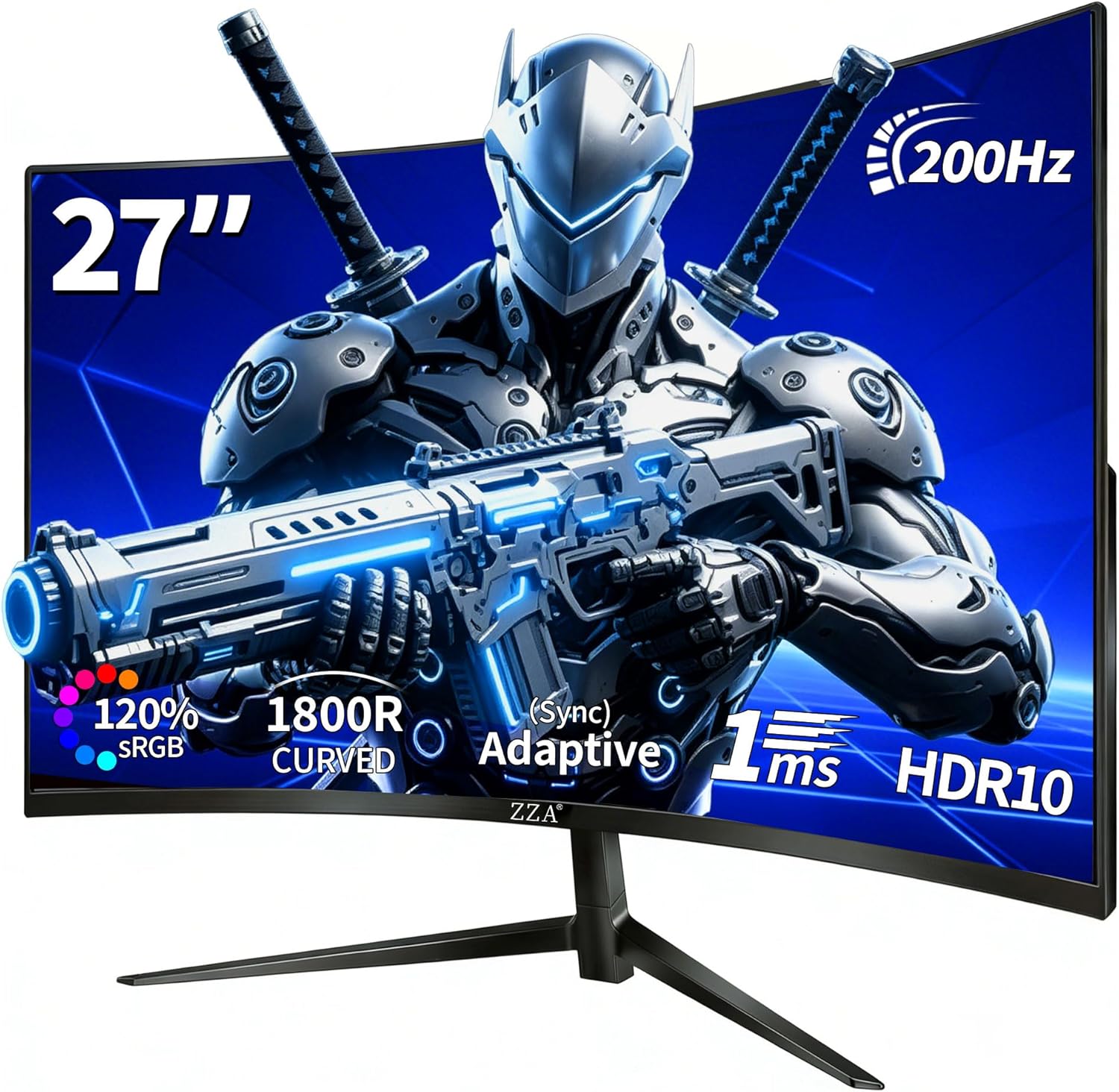 Thumbnail 6 de ZZA 32 Inch Curved Monitor 165Hz
