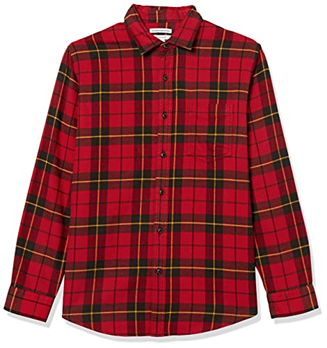 Thumbnail 6 de Amazon Essentials Camisa franela cuadros grandes M