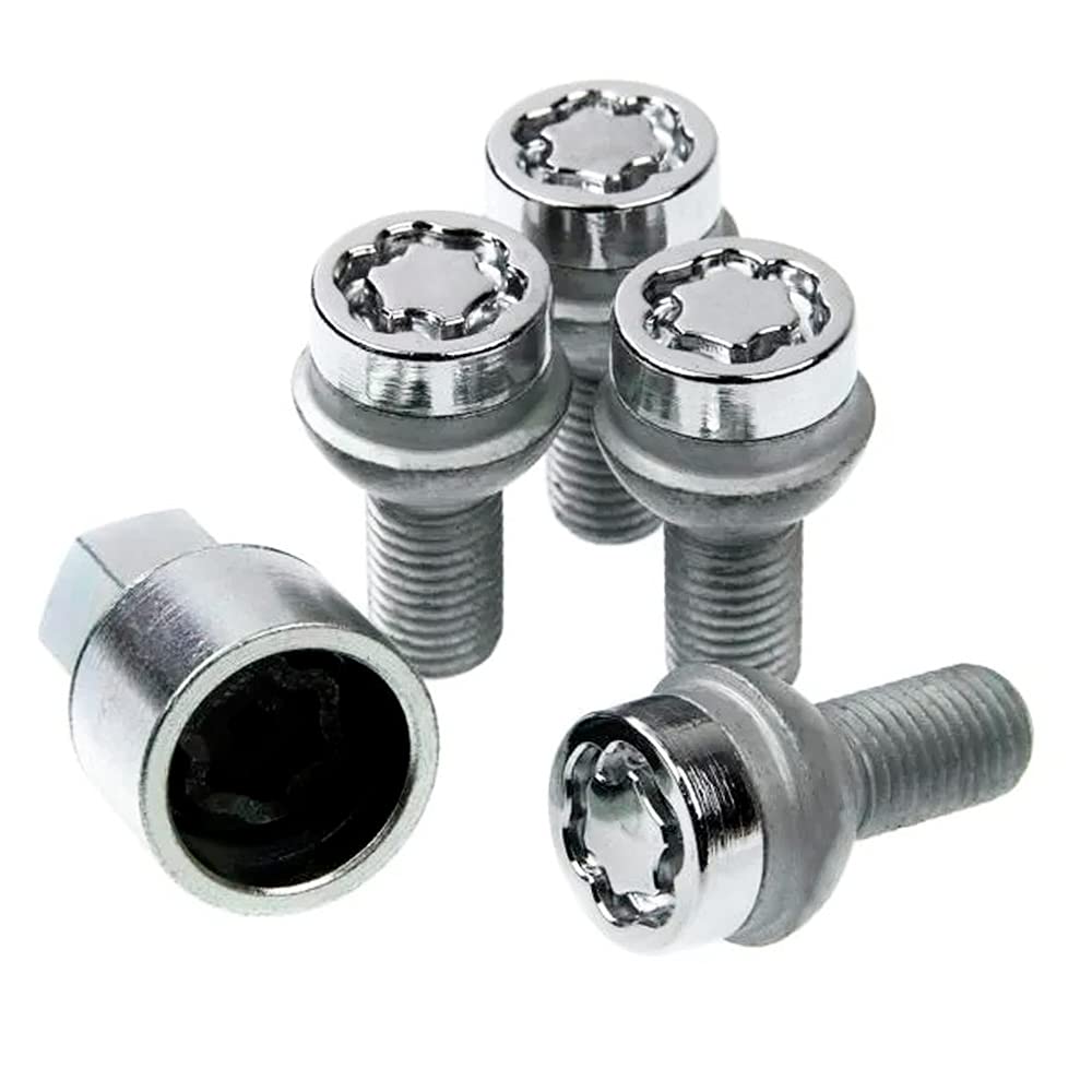 Detalle 2 de McGard 27216SU śruby zabezpieczające koła M12x1,25, stożek 60°, chromowane