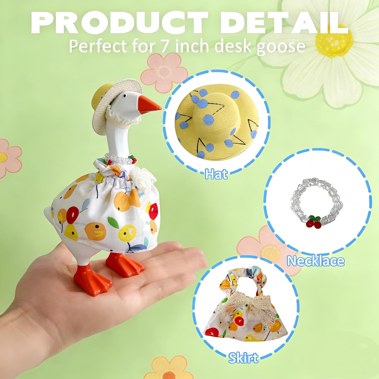 Detalle de Desk Goose Outfit Set, 7-Inch Fit