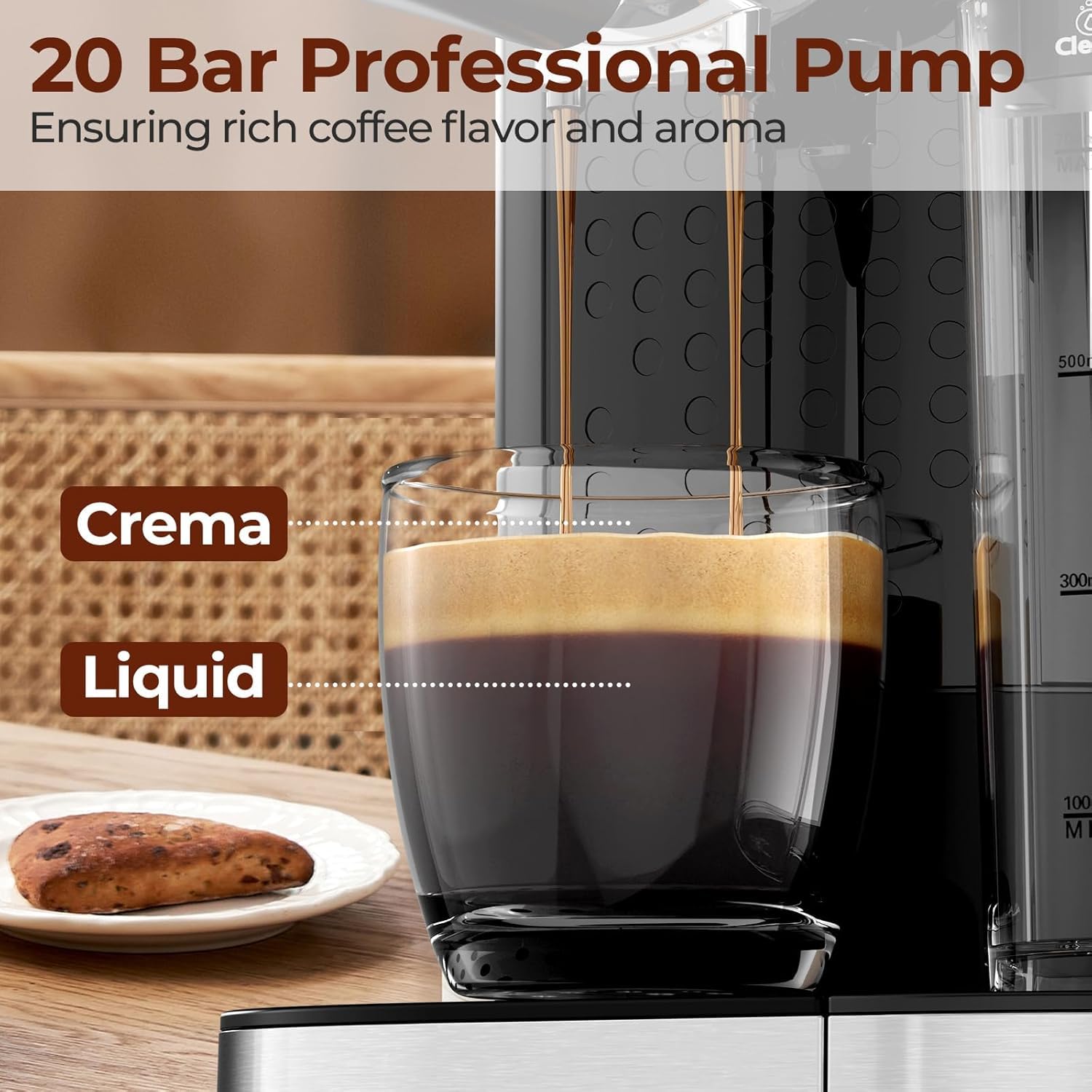 Thumbnail 6 de Electactic Espresso Machine 20 Bar Compact