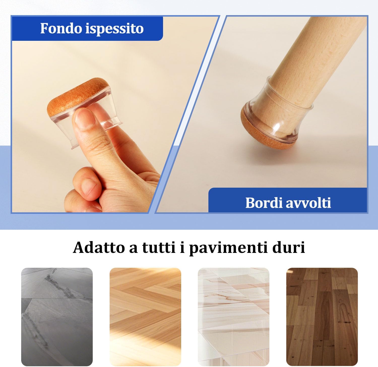 Thumbnail 3 de Gommini per Sedie Rotondi 16 pezzi
