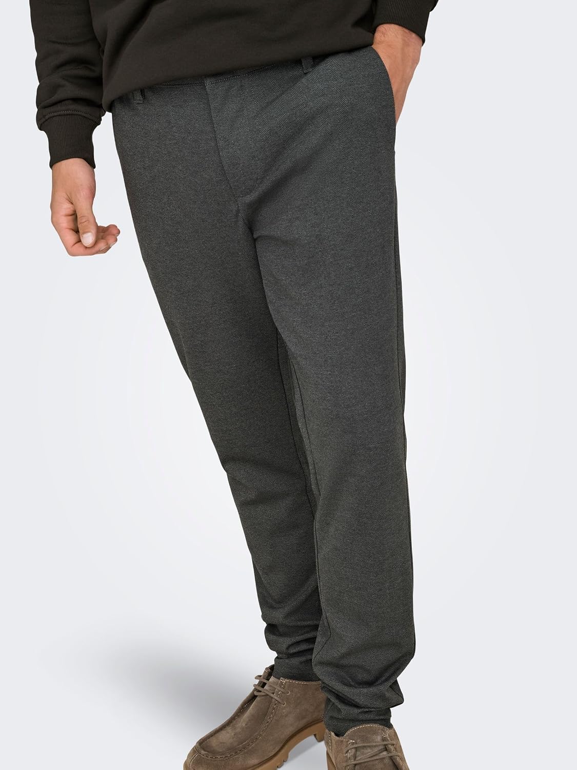 Thumbnail 6 de Only & Sons Onsmark Check Pants Hy Gw 9887 Noos Trouser – Slim Chino Trousers for Men