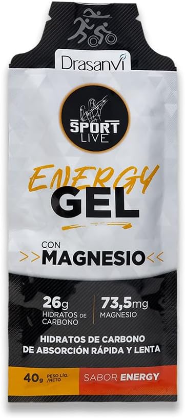 Detalle de DRASANVI Gel Energético Magnesio | Energía y Recuperación 💪