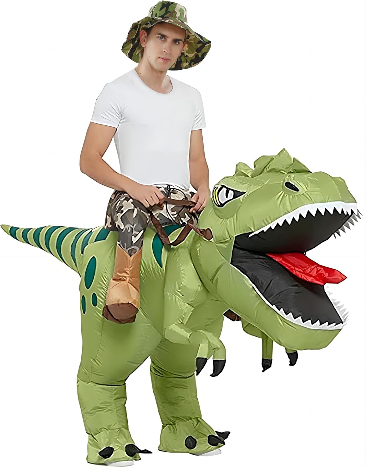 Thumbnail 1 de FXICH Inflatable Dinosaur Costume