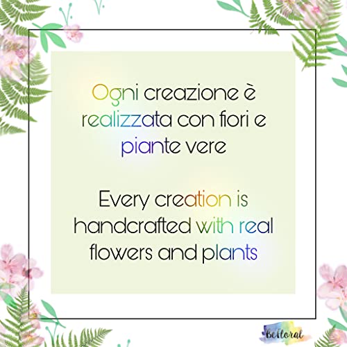 Thumbnail 5 de Generico BeFloral, collana donna con luna, fiori veri e ciondolo dorato