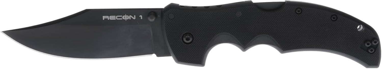 Detalle de Cold Steel Recon 1 4" Folding Knife, S35VN Blade, G-10 Handle, Tri-Ad Lock