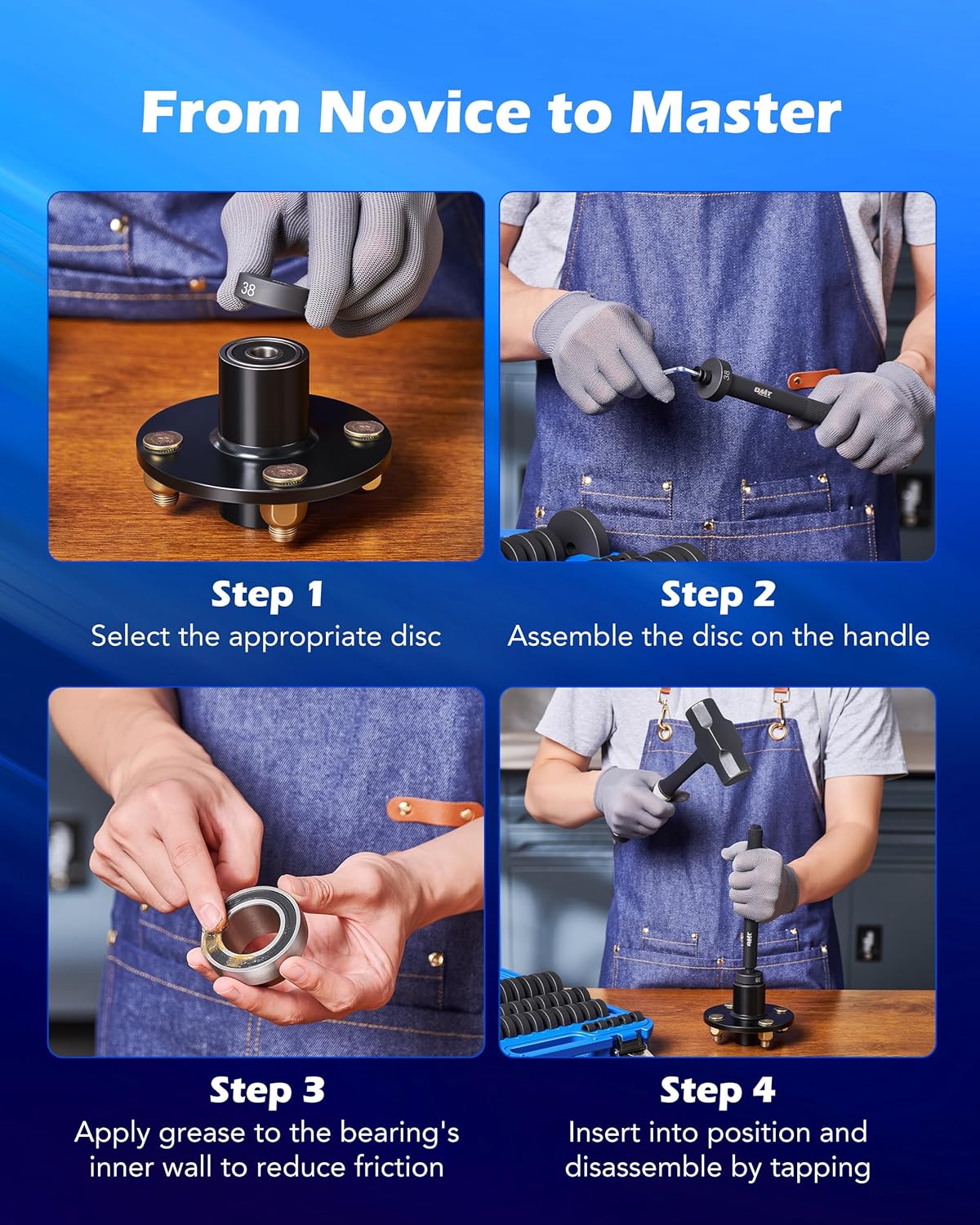 Thumbnail 5 de Orion Motor Tech 52-in-1 Bushing Driver 🛠