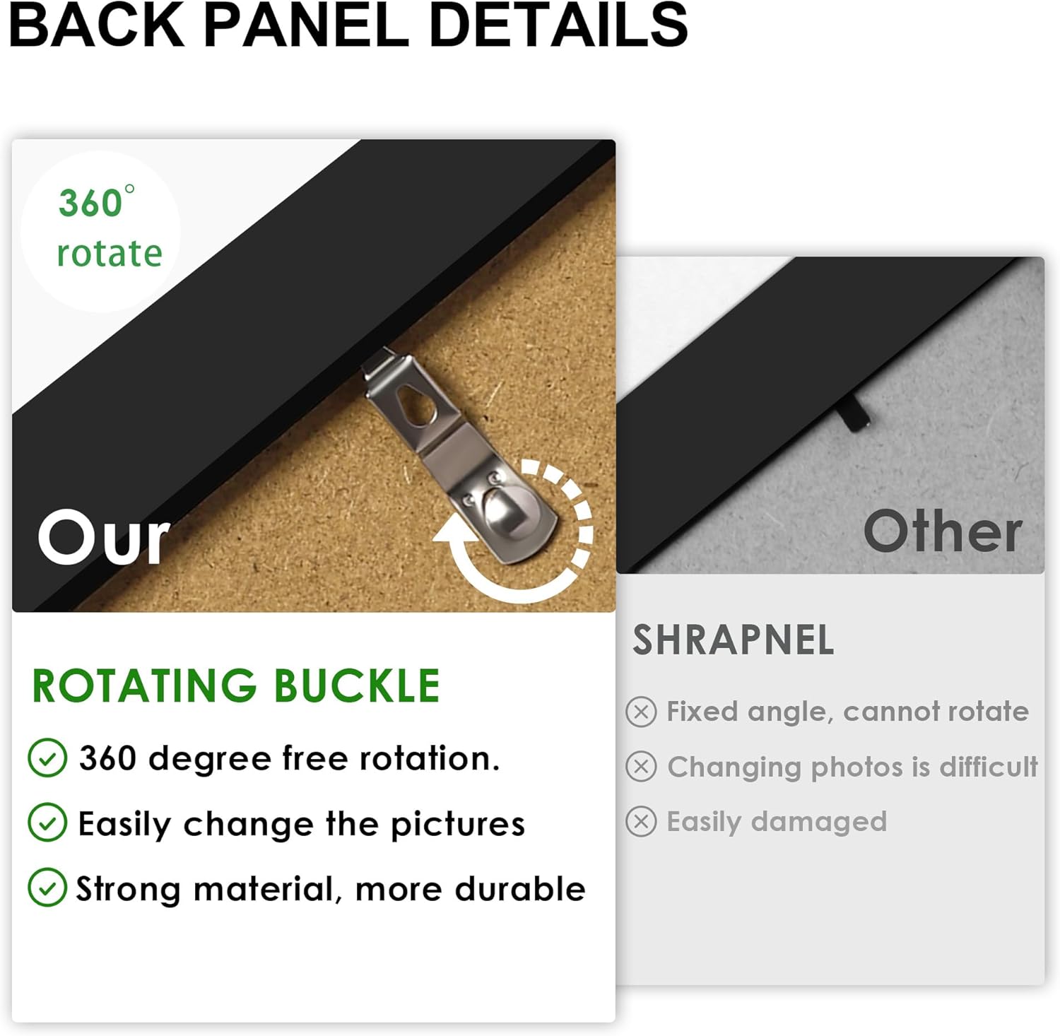 Thumbnail 4 de Tinkeps 50x70cm Black Frame picture frame