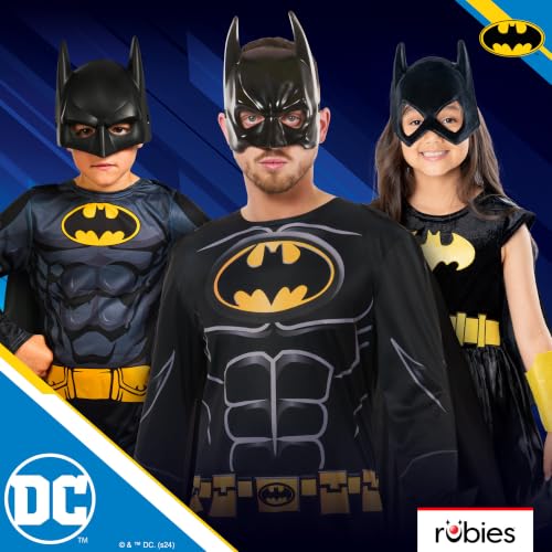Detalle de Rubies 3014993-4000 Batman Children's Costume, Ages 3–4, Cape and Mask