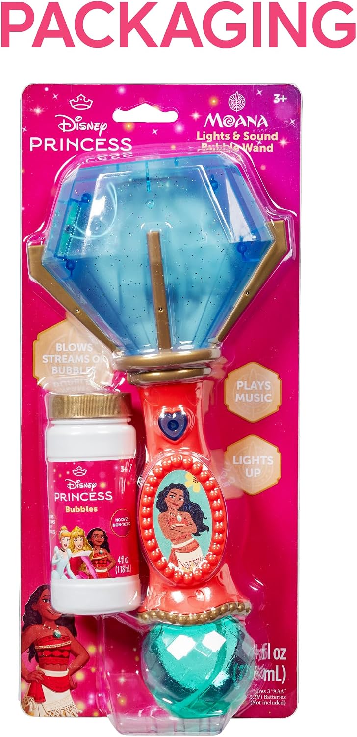 Thumbnail 4 de Little Kids Disney Princess Moana Bubble Wand