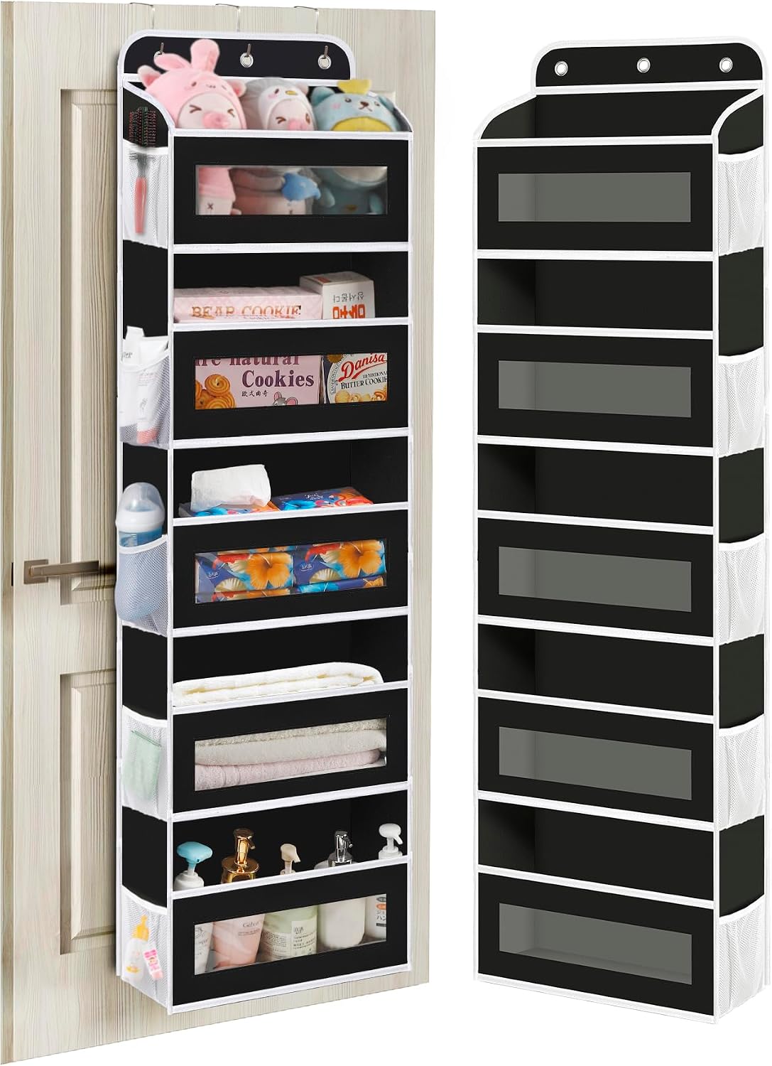 Thumbnail 5 de KYEVIS Over The Door Organizer 5-shelf with 10 pockets