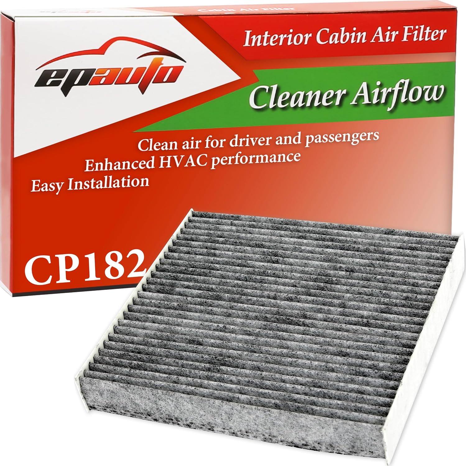 Detalle de EPAuto CP182 Cabin Air Filter for Honda 2009-2025