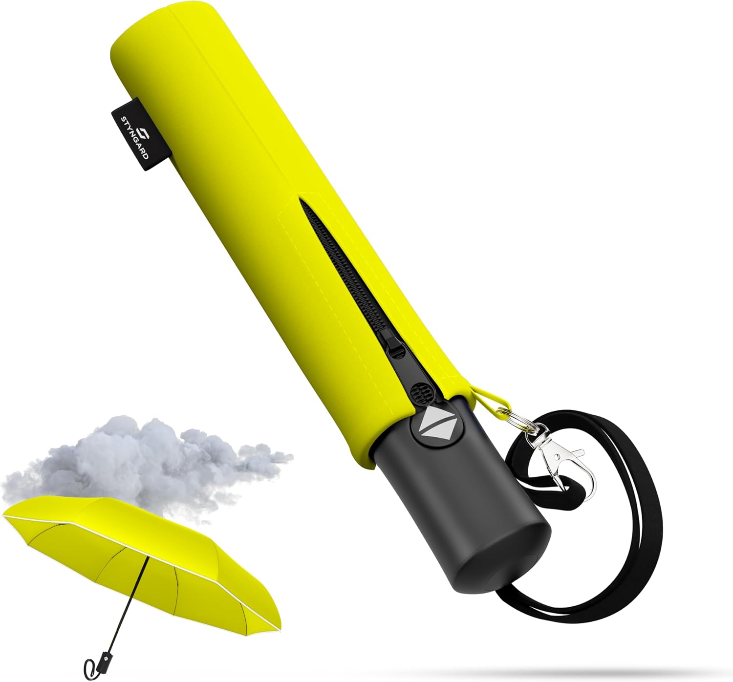 Detalle de STYNGARD Regenschirm automatik Kinder Schulranzenmodell ☂