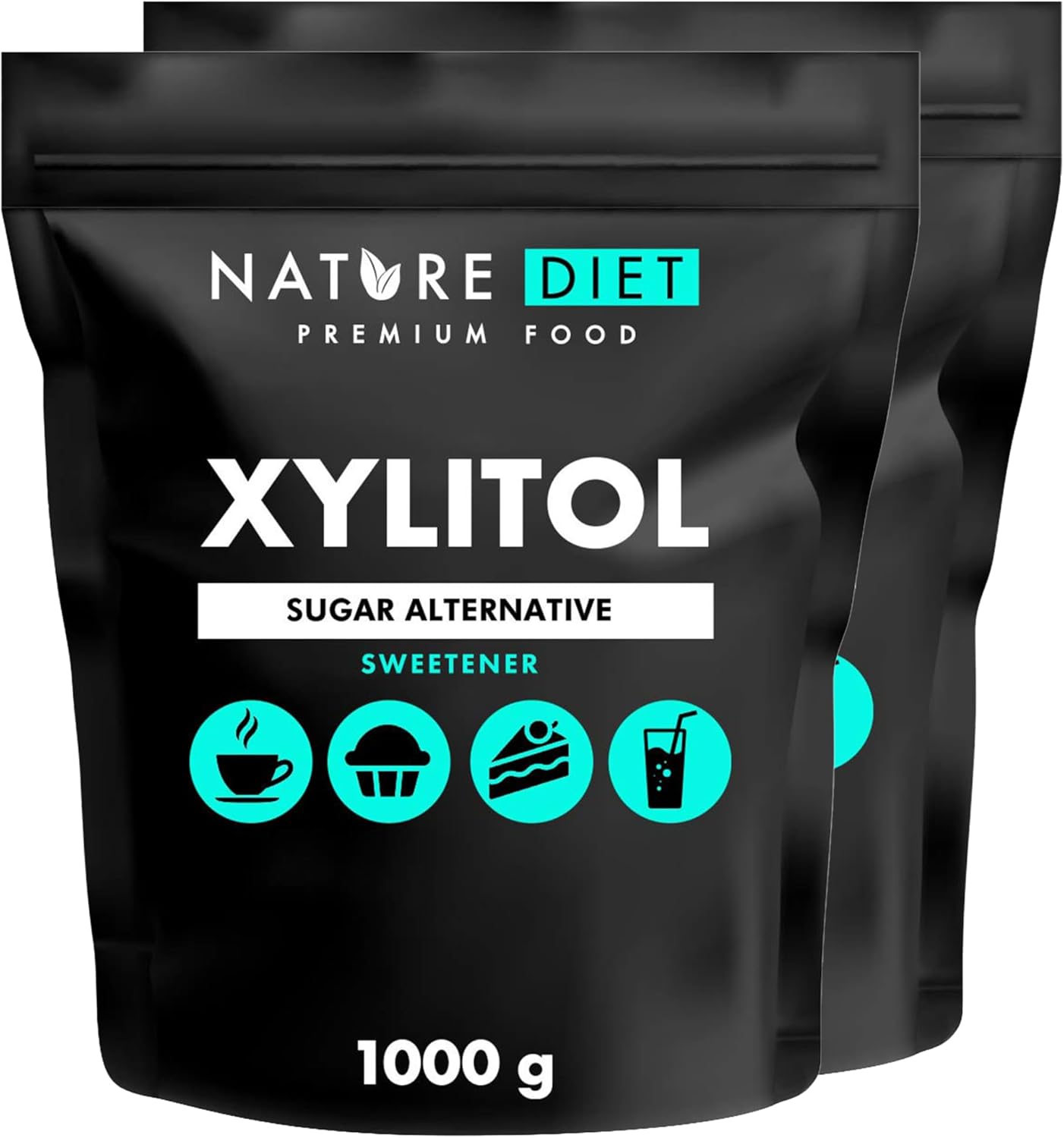 Nature Diet Xylitol 2x1000g édulcorant 🍬