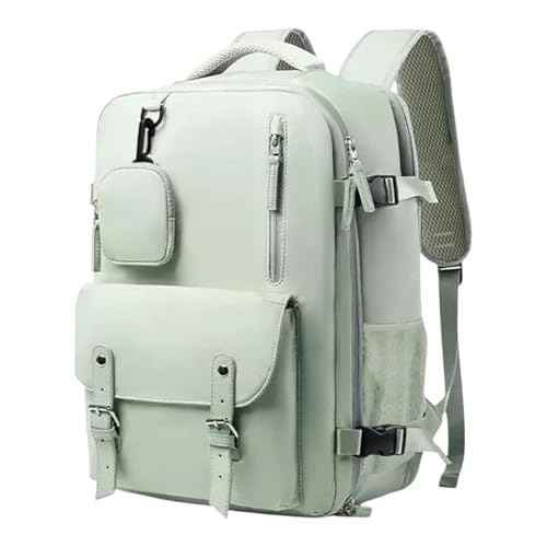 Detalle de Mi Ko Mi Ka Mochila de Viaje Grande: resistencia al agua, compartimento para zapatos y puerto USB