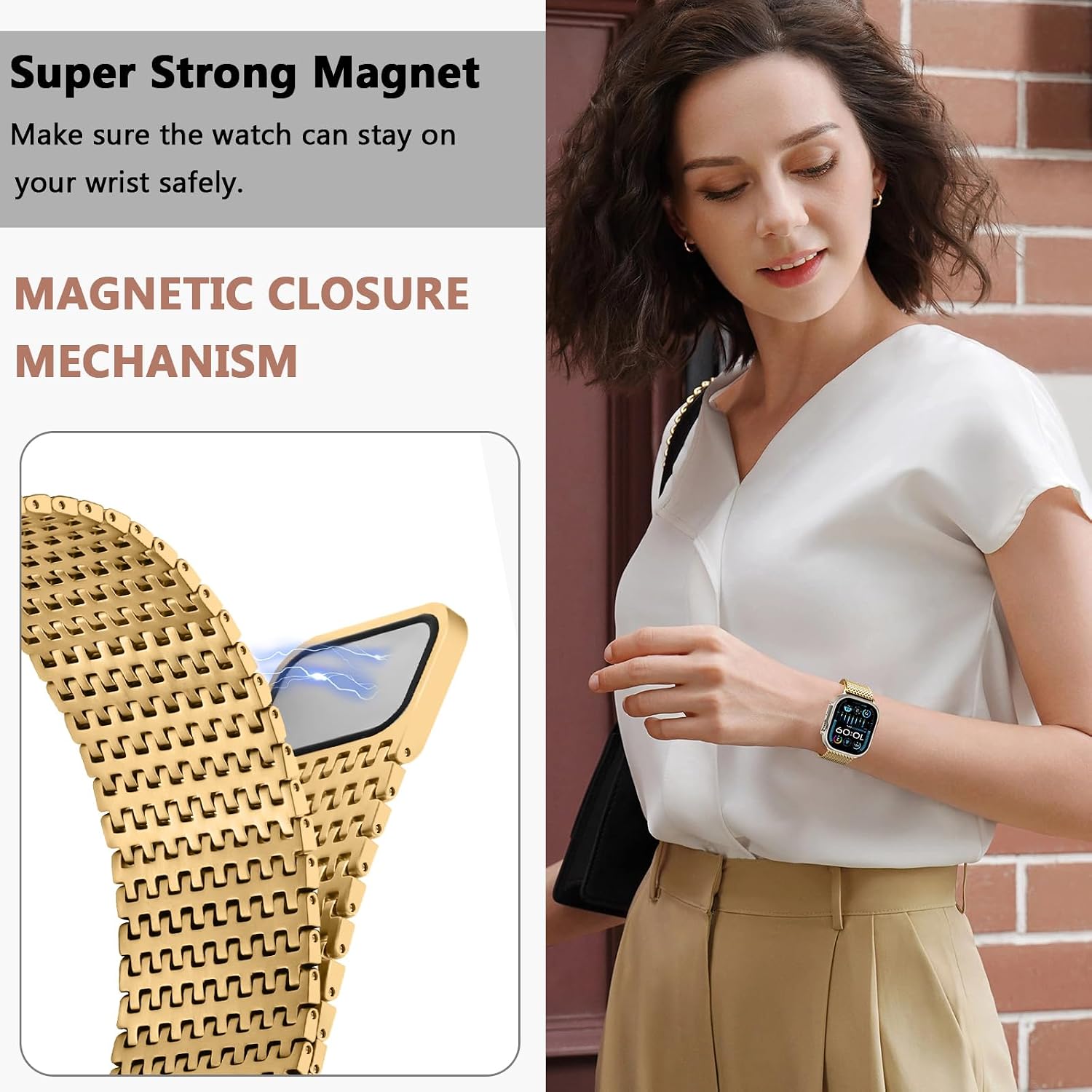 Thumbnail 5 de Anlinser Apple Watch Armband Magnet 49 mm