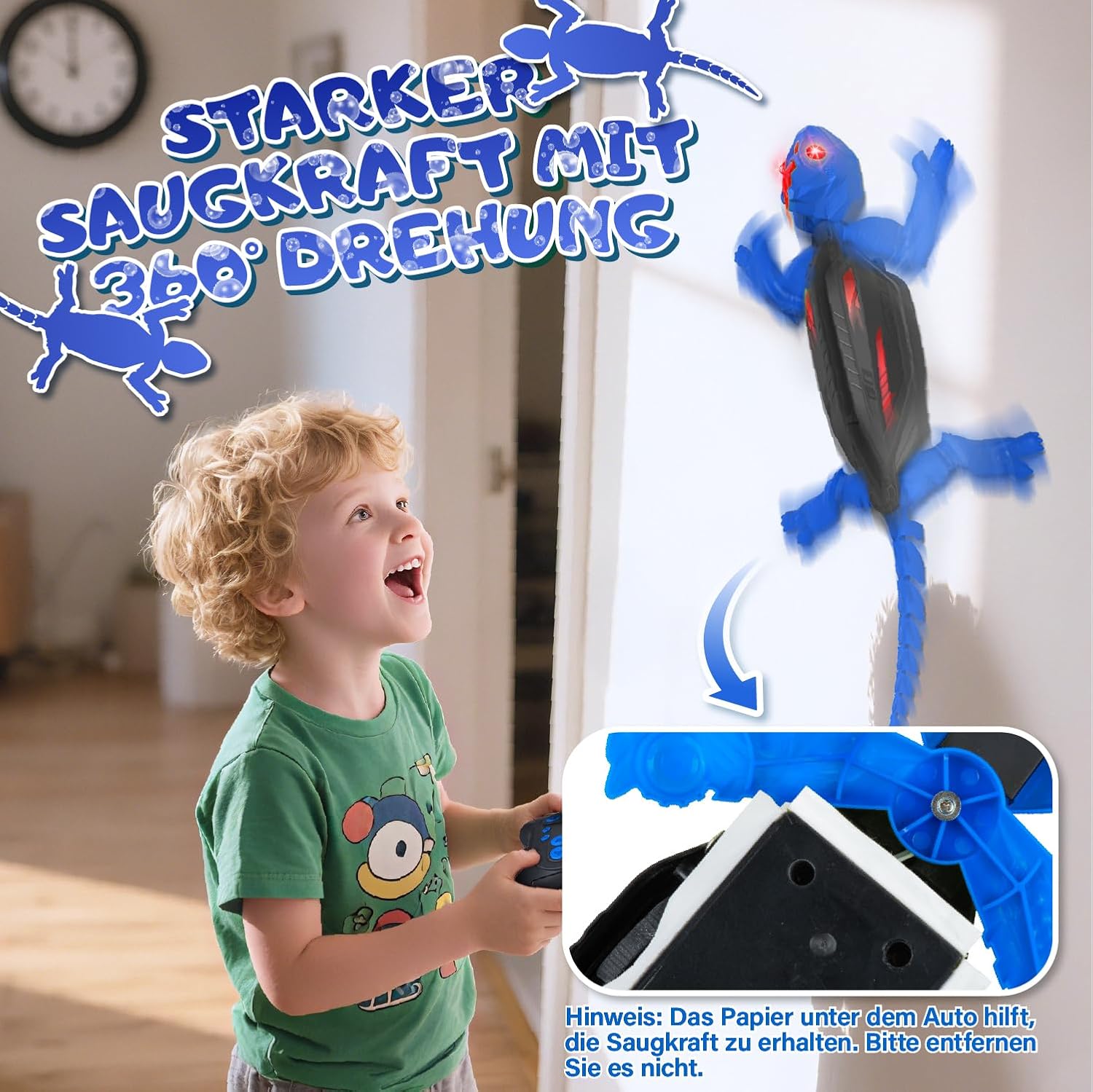 Thumbnail 5 de Wall Climbing Gecko Rechargeable Wall Crawler