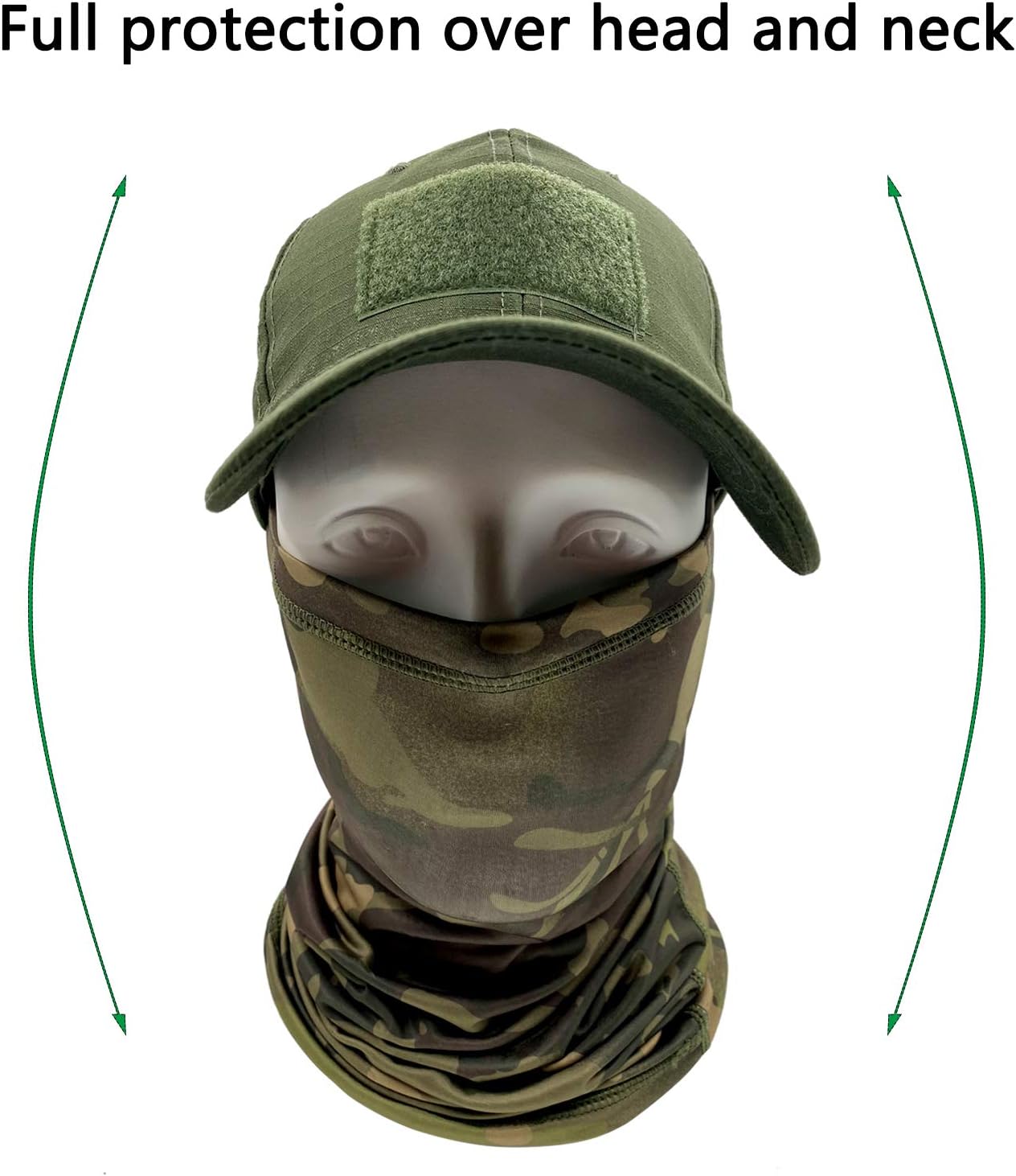 Detalle 2 de ehsbuy Gorra Táctica Camuflaje 22–24 pulg