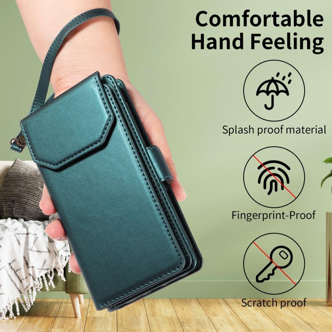 Thumbnail 5 de Asuwish Wallet Case with Screen Protector for Samsung Galaxy A06 5G