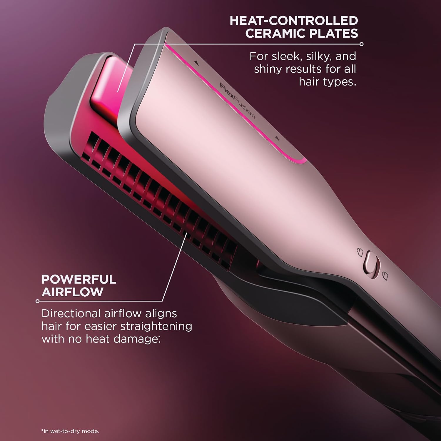 Thumbnail 4 de Shark Cosmic Blush HD642S hair straightener 💇♀