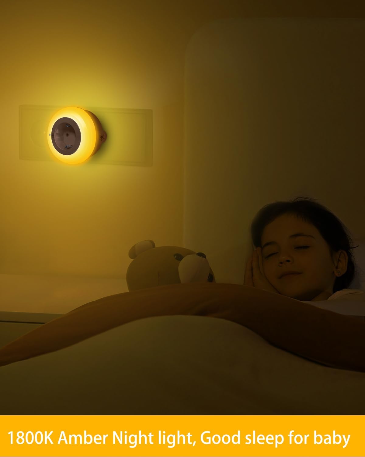 Thumbnail 5 de Bowfar Nachtlicht Steckdose 2700K