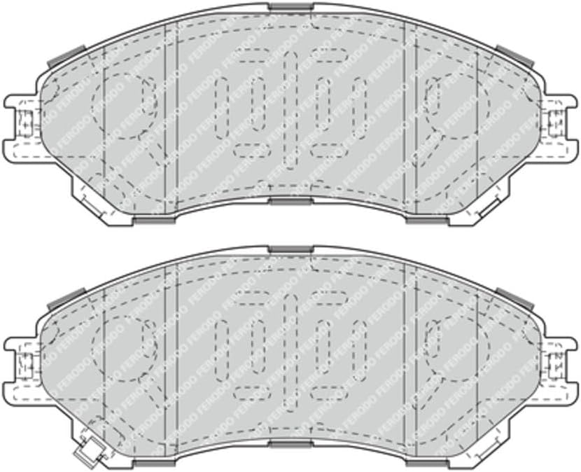 Thumbnail 2 de FERODO FDB4884 Pastiglie Freno per Suzuki SX4/Vita