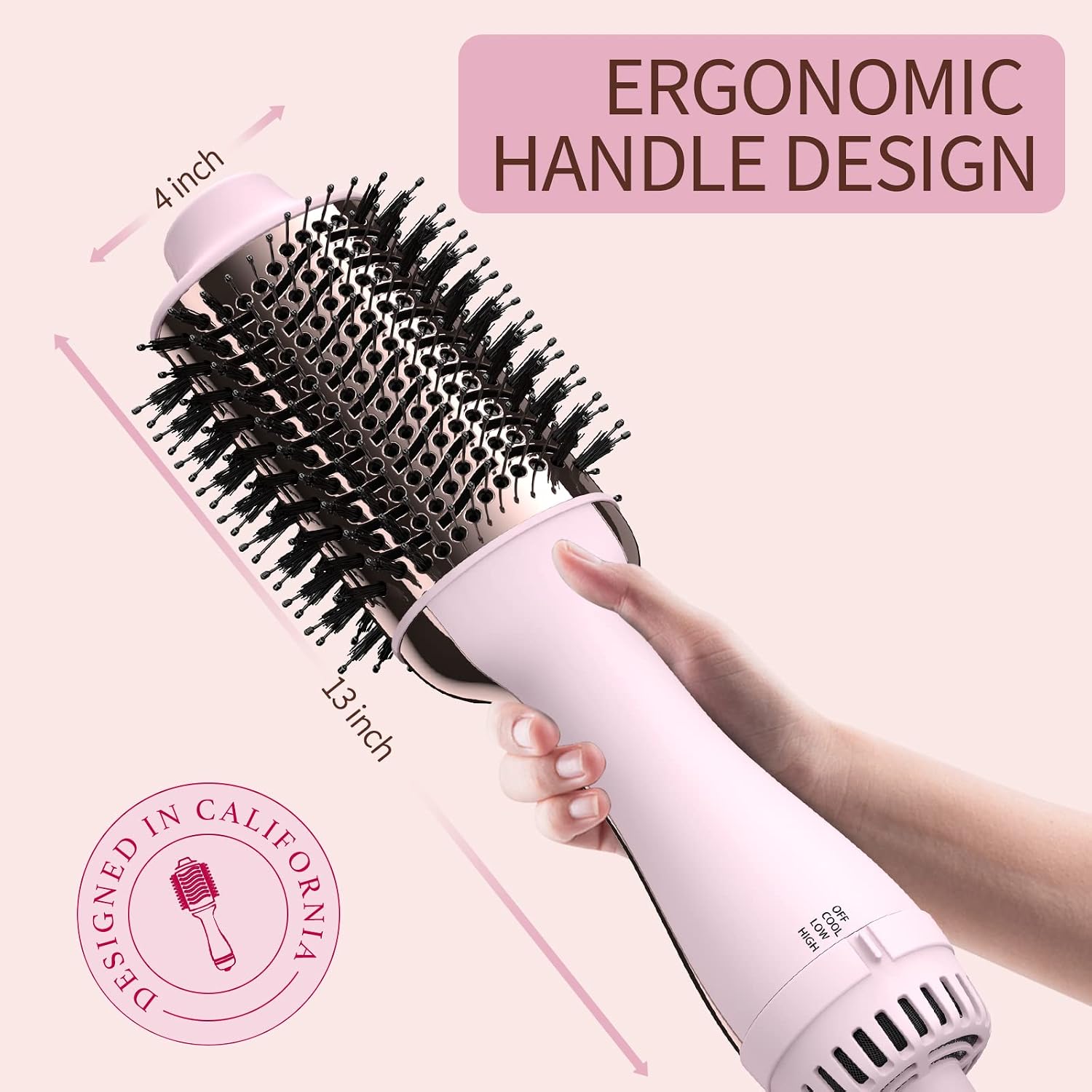 Detalle de Umeely Hair Dryer Brush 4-in-1