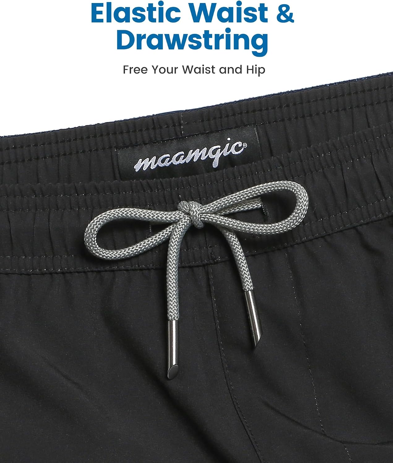 Thumbnail 1 de maamgic Men's Swim Trunks with Compression Liner - Quick Dry, 4-Way Stretch