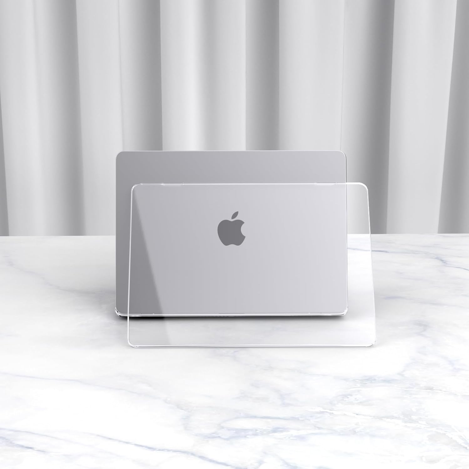 Detalle de eleger Hülle透明 für 13 Zoll MacBook Air mit Display 13,6 Zoll – kompatibel mit M2/M3/M4/M5 (A2681/A3113/A3240/A3449), Kristallklar