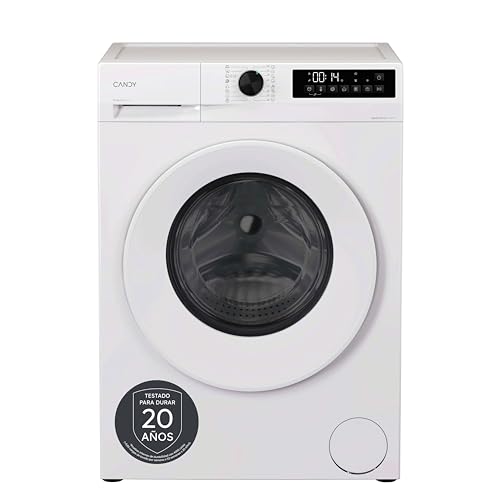 Detalle de Candy Pro Wash&Dry 300 GWD 4968-S: lavasecadora 9 kg/6 kg, 1400 RPM, vapor y pantalla táctil
