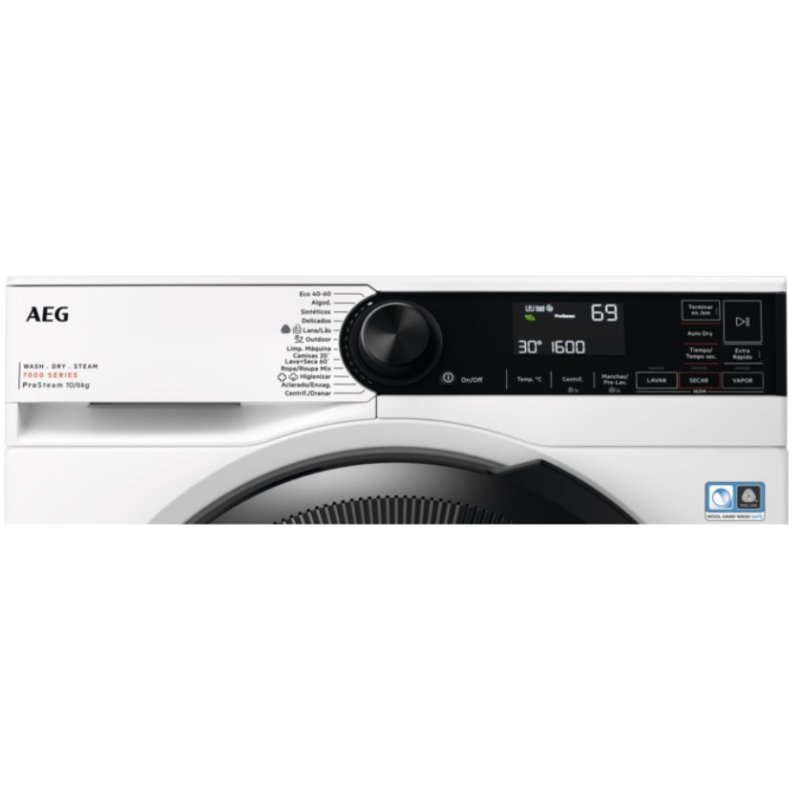 Thumbnail 3 de AEG Series 7000 LWR7316O4B lavasecadora 10 kg