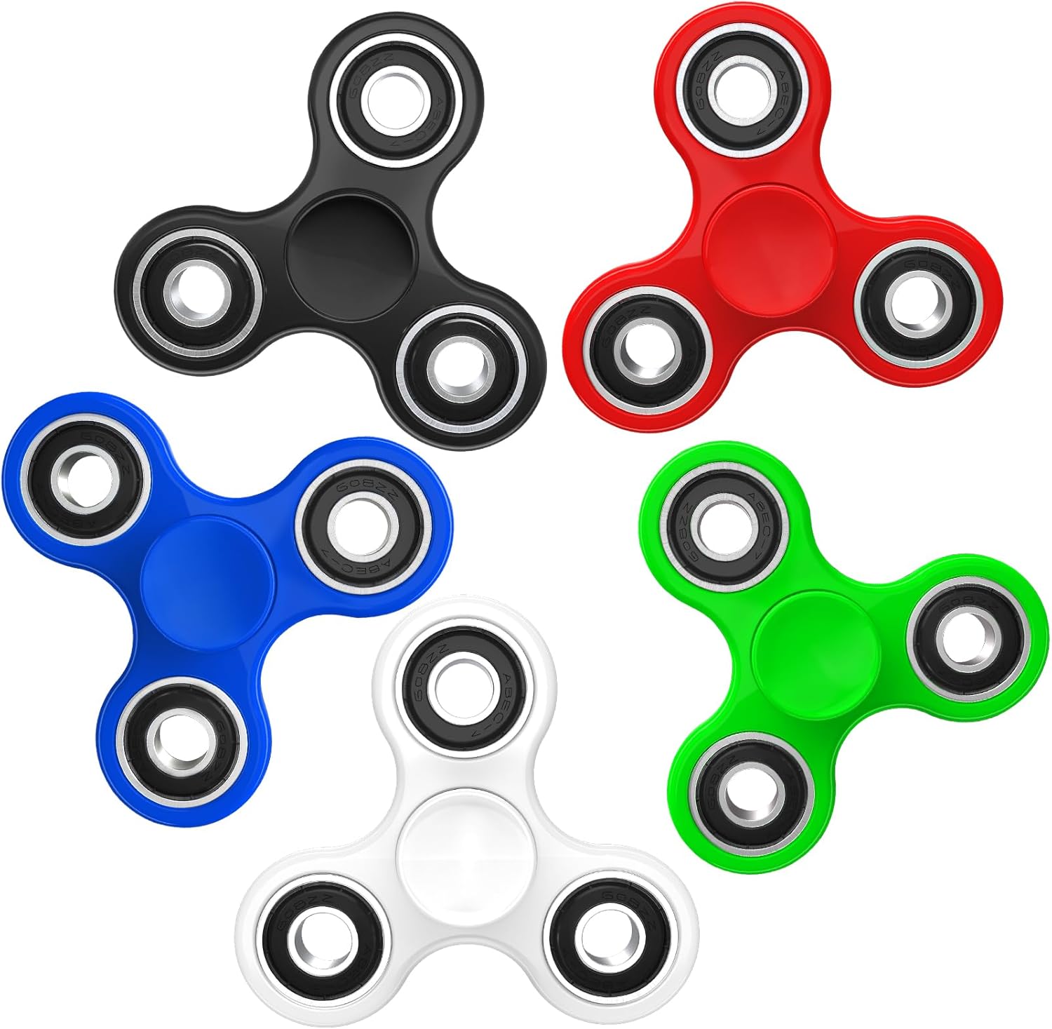 SCIONE Fidget Spinners 5-Pack sensory toys