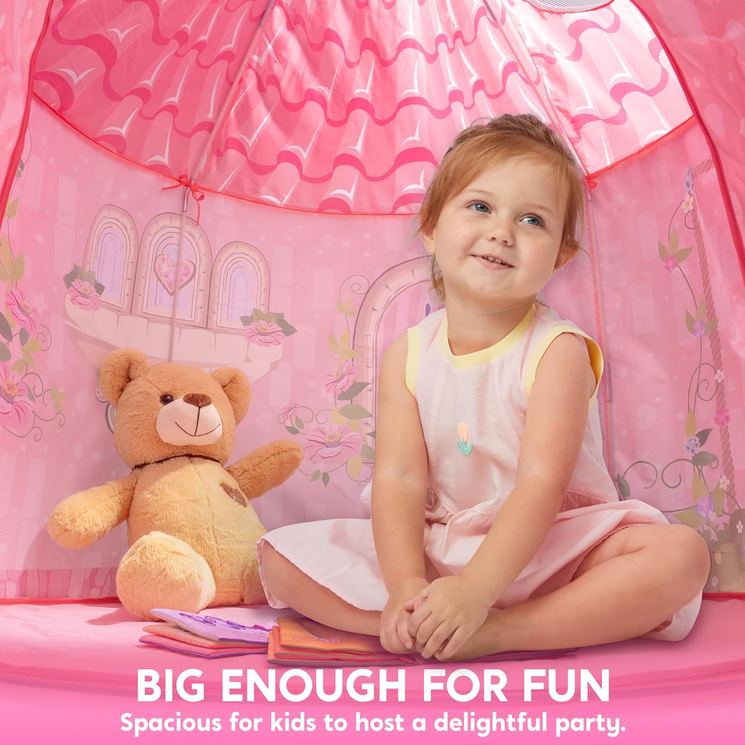 Detalle de JOYIN Princess Tent Playhouse 🎪
