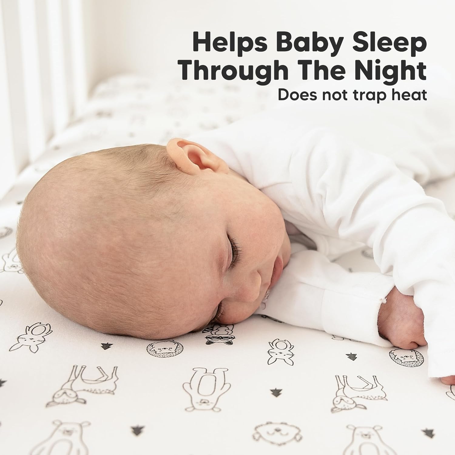 Thumbnail 4 de KeaBabies 52x28 Organic Crib Sheet pack